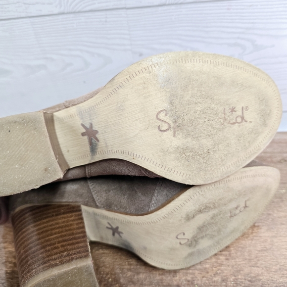 Splendid Suede Ankle Booties - Picture 5 of 7